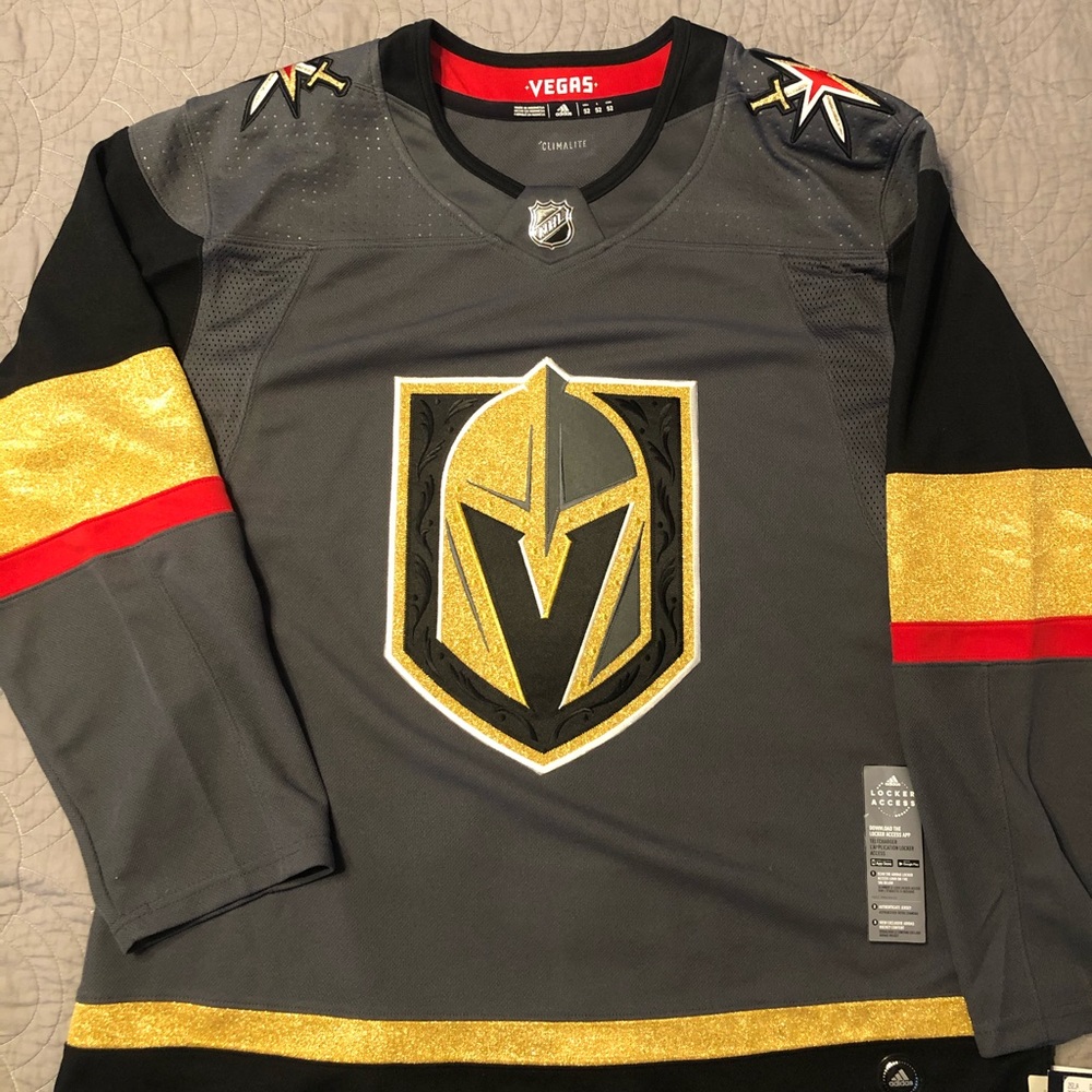 Adidas Authentic Vegas Golden Knights Jersey